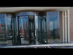 Ενεργοποιημένη αυτόματη είσοδος περιστρεφόμενη πόρτα για ομαλή και βολική είσοδο