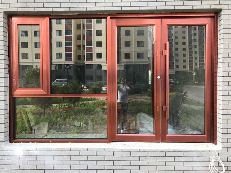 Ασφαλής και όμορφη διπλή αυτόματη πόρτα Kfc Doornt Kfc πόρτες σούπερ μάρκετ αυτόματη