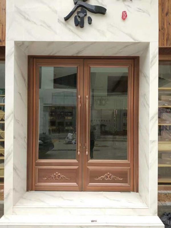 Προσαρμοσμένο εσωτερικό 60x80 αυτόματη κλίση πόρτες Βικτωριανό στυλ kfc πόρτα